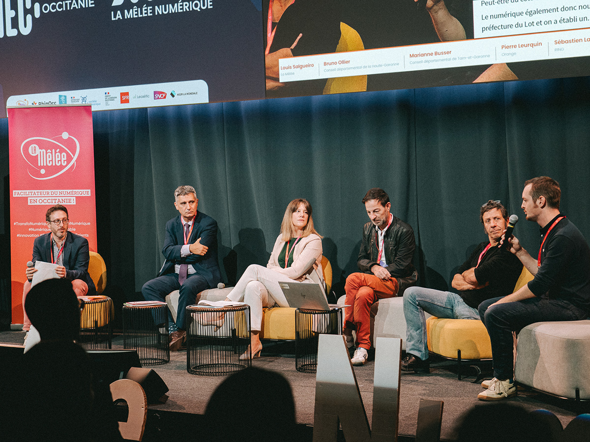 table ronde transition numérique territoires La Mêlée