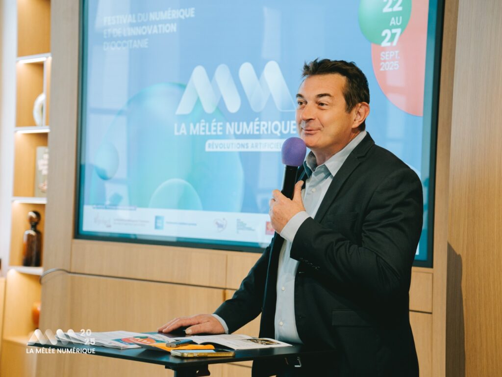 Conférence de presse, la Mêlée Numerique, Édouard, Forzy, 2025