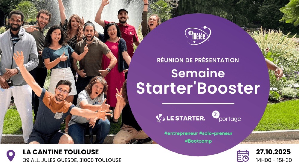 Réunion de présentation de la semaine Starter’Booster
