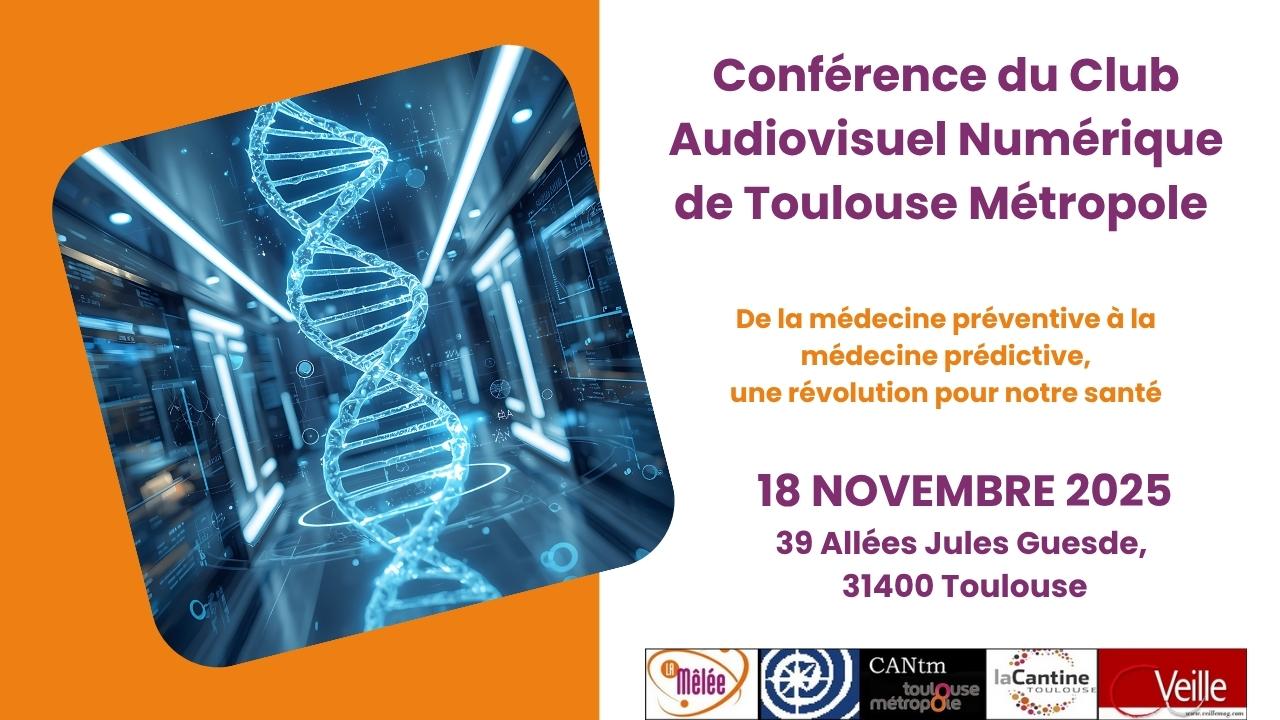 Conférence du Club Audiovisuel Numérique de Toulouse Métropole