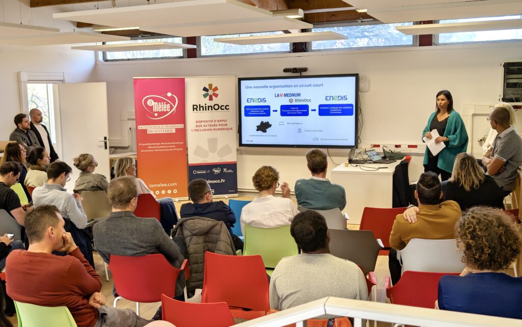 Reconditionné, La Melee, RhinOcc, Enedis, La Mednum