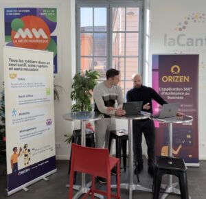 Pr&eacute;sentation d&rsquo;Orizen par ForgeTheWeb &agrave; La Cantine Toulouse, en amont de la soir&eacute;e de lancement du 19 mars 2026.