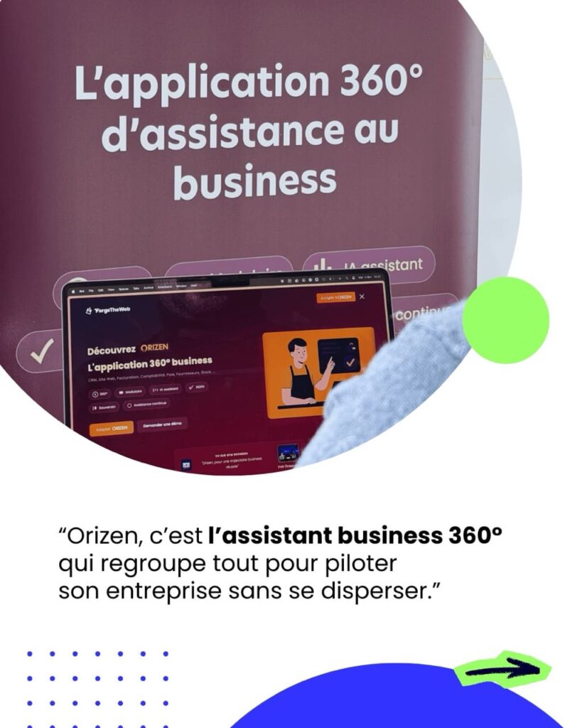 ForgeTheWeb présente Orizen le 19 mars 2026 : application 360° business modulaire pour TPE/PME. Une étape après la pré-incubation au Starter by La Mêlée.