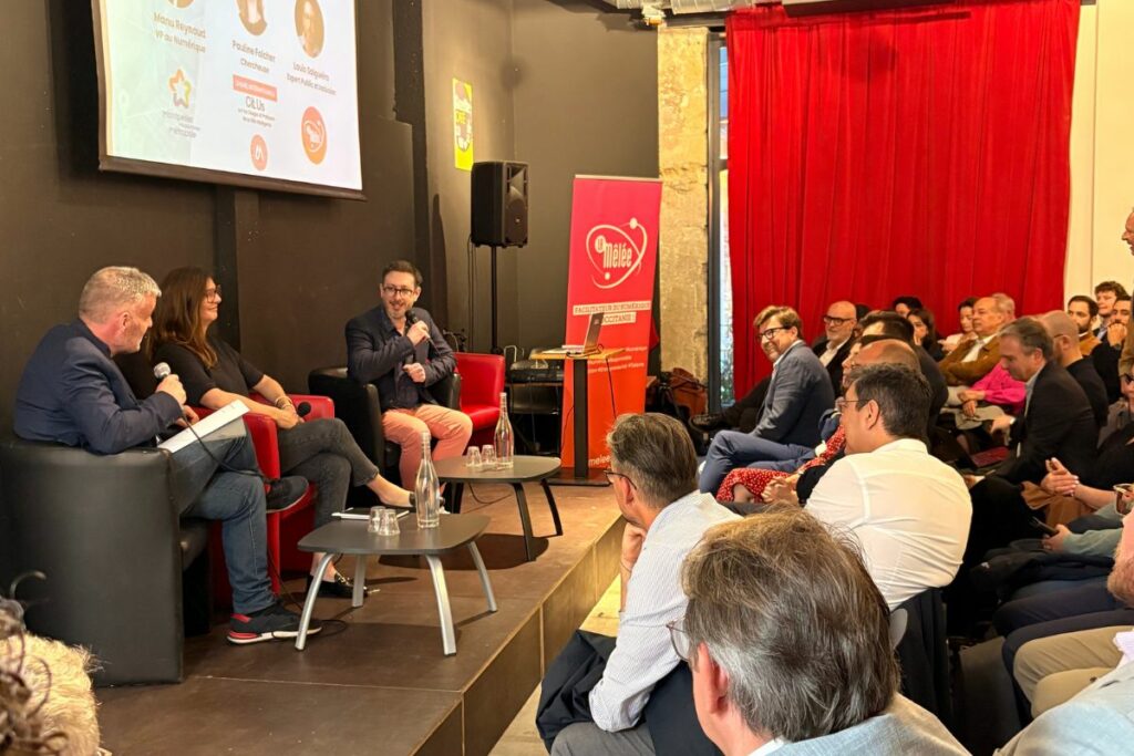 Table ronde des DSI du secteur public lors de Territoires Connectés d’Occitanie 2026 à Montpellier.