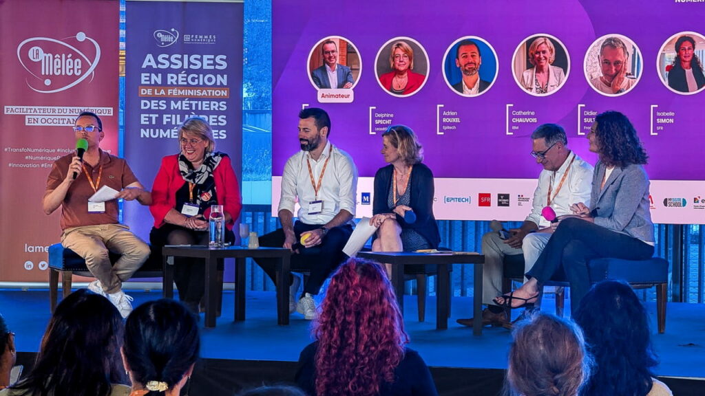Retour en images sur les Assises en Région de la Féminisation des Métiers et Filières Numériques 2026, un événement La Mêlée dédié à la mixité, à l’orientation et aux talents du numérique en Occitanie