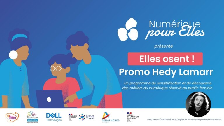 Webinaire Numérique pour Elles : Les métiers du numérique, pourquoi pas moi ?